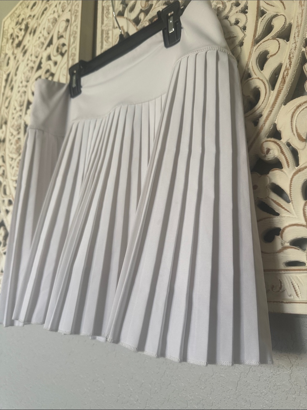 GAP White Pleated Mini Skirt - Picture 9 of 10